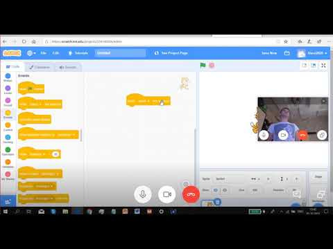 Первая программа на Scratch Д278