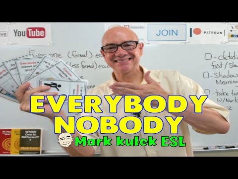 Everybody - Shadowing & Dictation | English speaking practice - Mark Kulek ESL Everybody - Shadowing & Dictation | English speaking practice - Mark Kulek ESL