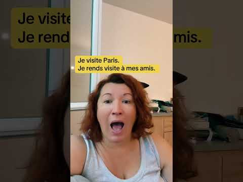 VISITER или RENDRE VISITE