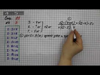 Страница 85 Задание 3 &ndash; Математика 2 класс Моро М.И. &ndash; Учебник Часть 2