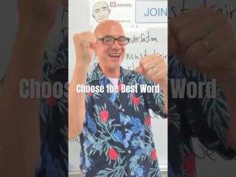 Quiz: Choose the Best Word (party) | #markkulekesl #englishspeakingpractice