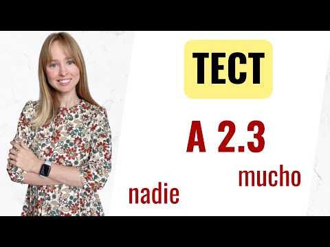 Тест на Уровень А2 Испанский Язык. Тестирование по Испанскому Языку А2.3 Тест на Уровень А2 Испанский Язык. Тестирование по Испанскому Языку А2.3