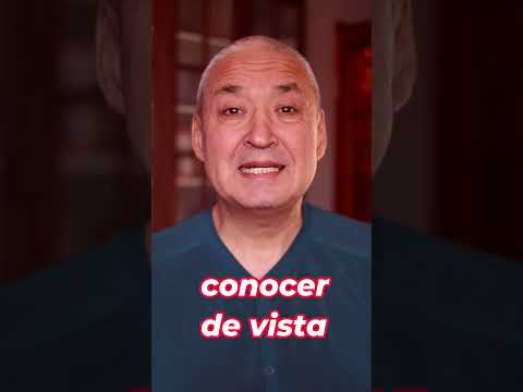 Испанский язык. Выражения с глаголом CONOCER 2#shorts