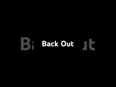 Back Out | #MarkKulekESL #LearnEnglish