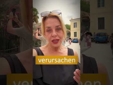 Причинять - verursachen Deutsch B2 - Frau Angelica German Причинять - verursachen Deutsch B2 - Frau Angelica German