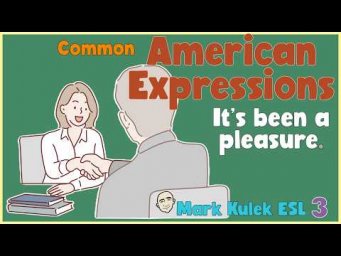 Common American Expressions (set 3) | English Class - Mark Kulek ESL