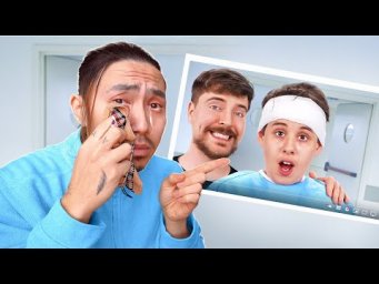 1000 слепых людей снова видят I Английский по видео MrBeast