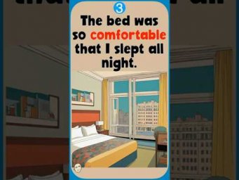 Comfortable (sentences)  #MarkKulekESL #LearnEnglish