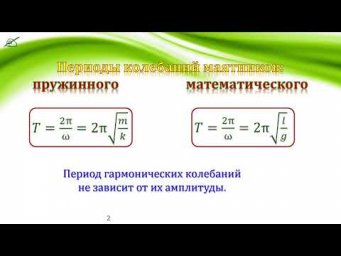 09-25. Решение задач на колебания 2
