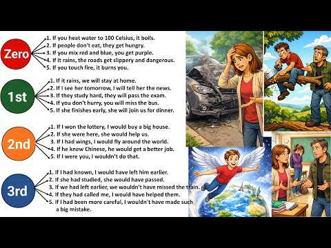Four types of conditional sentences. (2 min.) Four types of conditional sentences. (2 min.)
