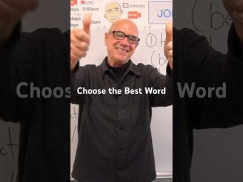 Quiz: Choose the Best Word (the weather) | #MarkKulekESL #Vocabulary