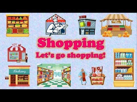 Покупки. Shopping. Английский для детей