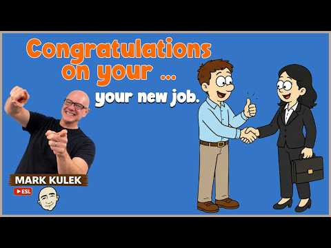 Say Congratulations with Mark Kulek ESL