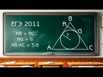 ЕГЭ по математике 2011 - Задача по планиметрии