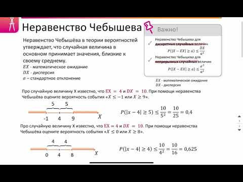 Неравенство Чебышева. Доверительный интервал. ЕГЭ Профиль 2024 Ященко от Абеля