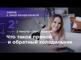 Что такое прямой и обратный холодильник | ЕГЭ Химия | Лия Менделеева