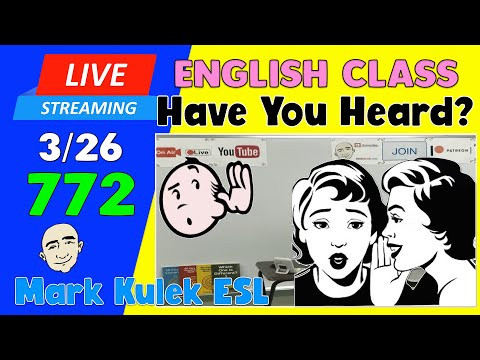 Using the Passive Voice | Live Stream English Class #772 with Mark Kulek ESL Using the Passive Voice | Live Stream English Class #772 with Mark Kulek ESL