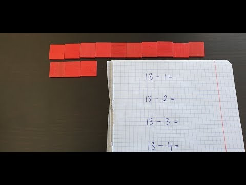 Вычитание чисел через разложение, часть 7. Математика 1 класс. Вычитание чисел через разложение, часть 7. Математика 1 класс.