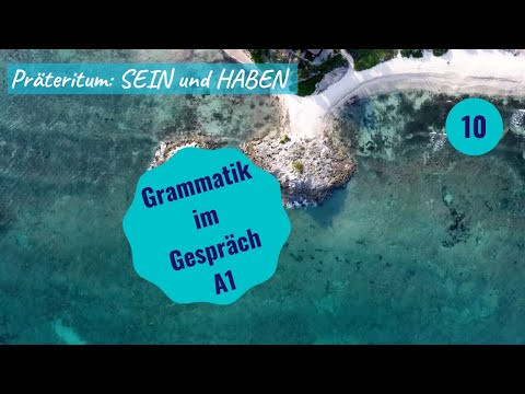 Немецкий язык.  PR&Auml;TERITUM: SEIN UND HABEN  #уроки_немецкого #немецкий
