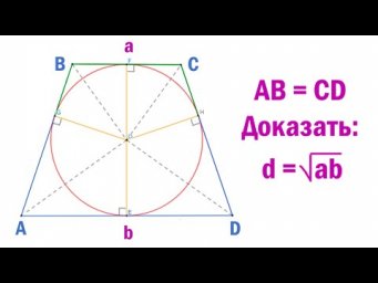 Вступительное испытание физ-мат школы при МГТУ имени Баумана (11 класс) - Задача по планиметрии