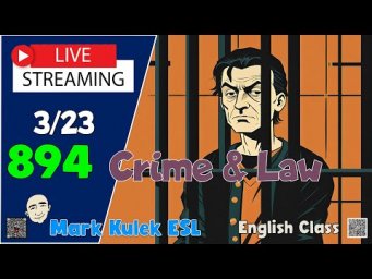 9 Phrasal Verbs for Crime & Law | Speak English Naturally - live stream class