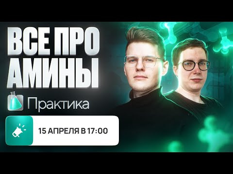 Все про амины. Практика [29] Органика С НУЛЯ | Химия для 10 класса и ЕГЭ-2024