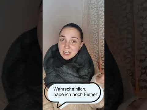 Sich krank f&uuml;hlen #shorts я болею на немецком