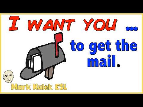 I Want You To ... | English Class (clips) - Mark Kulek ESL