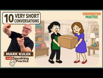 At a Department Store with Mark Kulek ESL