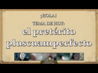 Упражнения по мини-уроку N&deg; 40: Jugamos con el pret&eacute;rito pluscuamperfecto...