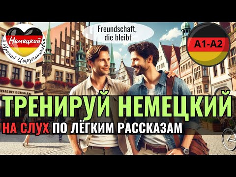 НЕМЕЦКИЙ НА СЛУХ. ПРОКАЧАЕШЬ ПОНИМАНИЕ НЕМЕЦКОГО НА СЛУХ И РАСШИРИШЬ СВОЙ СЛОВАРНЫЙ ЗАПАС #немецкий