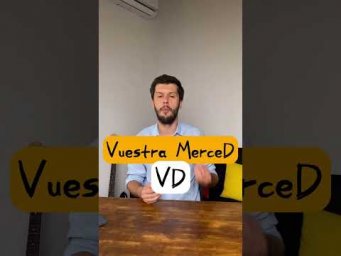 Почему usted это vd?