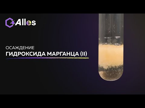 ПОЛУЧЕНИЕ ГИДРОКСИДА МАРГАНЦА (II)