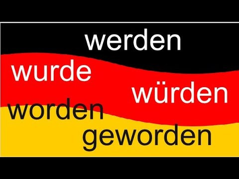 Werden, wurde, würde, geworden, worden/ Репетитор немецкого/Немецкий язык с нуля Werden, wurde, würde, geworden, worden/ Репетитор немецкого/Немецкий язык с нуля