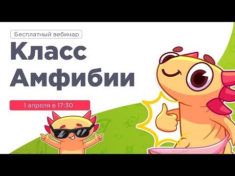 1 апреля. Амфибии