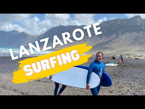 Серфинг на Ланцароте! Surfing on Lanzarote! Серфинг на Ланцароте! Surfing on Lanzarote!