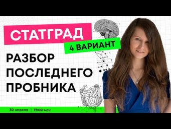 РАЗБОР ПРОБНИКА СТАГТРАД, апрель, 4 вариант