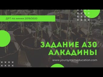 А30 ДРТ 19-20. Алкадиены. Тесты по химии