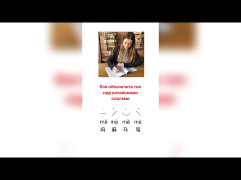 Как обозначить тон над китайскими слогами Как обозначить тон над китайскими слогами