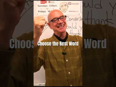 Quiz: Choose the Best Word (last Sunday) | #markkulekesl  #vocabulary #englishclass