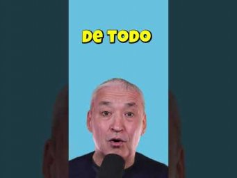 Испанский язык. POCO/TODO/DE/UN  а теперь всё вместе.#shorts