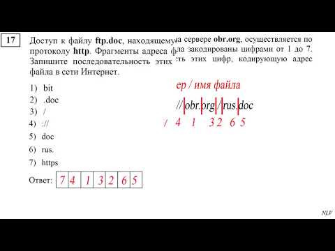 Подготовка к ОГЭ по информатике. Задание №17.