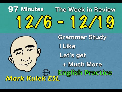 English Study - short conversations, I like,  let's...(shopping) | Mark Kulek - ESL