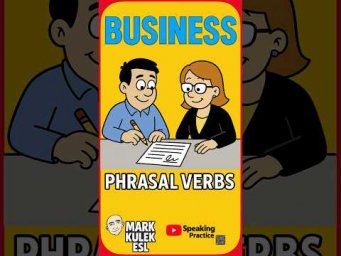 9 Phrasal Verbs about Business 