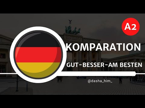 Deutsch B1 I Komparation I Степени прилагательных в немецком языке I Немецкий Б1 Deutsch B1 I Komparation I Степени прилагательных в немецком языке I Немецкий Б1