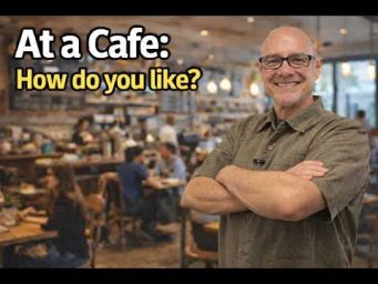 At a Cafe with Mark Kulek ESL