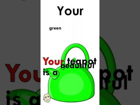 Your - unscramble the sentence | #shorts | English speaking practice - Mark Kulek ESL