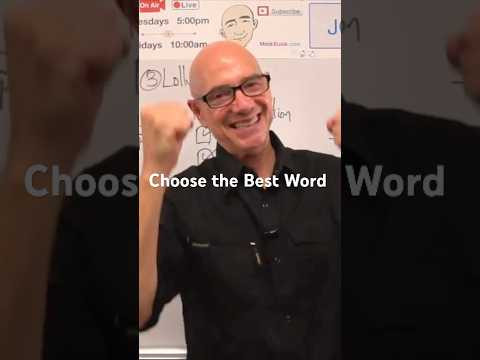Quiz &rarr; Choose the Best Word (homework) | #MarkKulekESL #Vocabulary