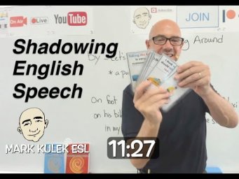 Getting Around (transportation) - shadowing English speech | Mark Kulek - ESL