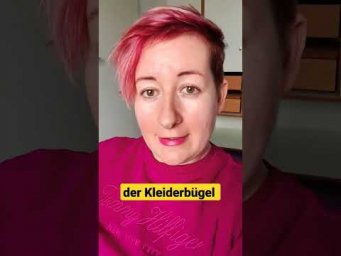 Штука для одежды?? | Deutsch mit Marija по-русски